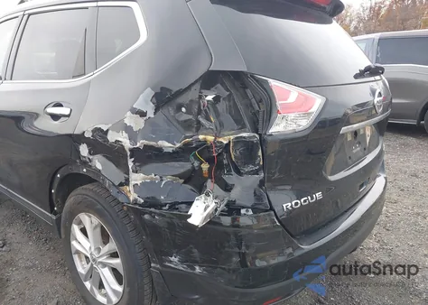 2015 Nissan Rogue Sv from USA, damaged, VIN KNMAT2MV2FP501243